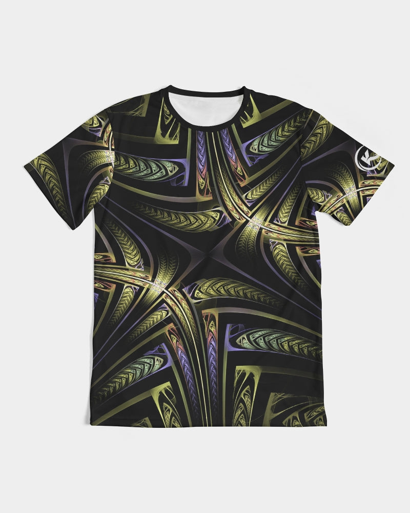 Kadobe Black & Gold Crew Neck Short Sleeve T Shirt