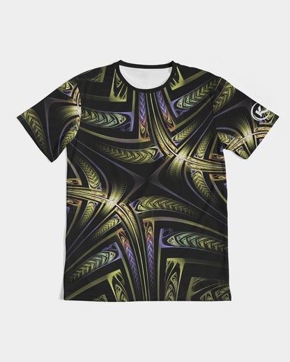 Kadobe Black & Gold Crew Neck Short Sleeve T Shirt