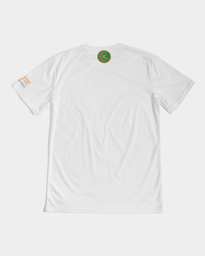 Exclusive Kadobe 2.0 Orange & Green Jungle Blaze Short Sleeve Crew Neck T Shirt