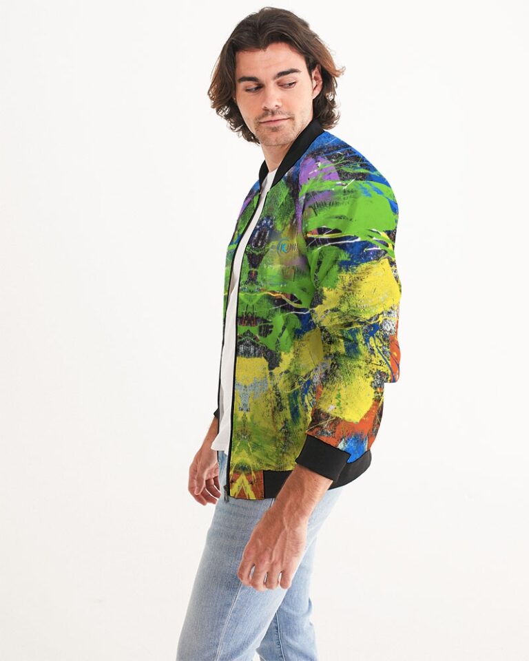 Kadobe Chromatic Haze Fusion Men’s Bomber Jacket