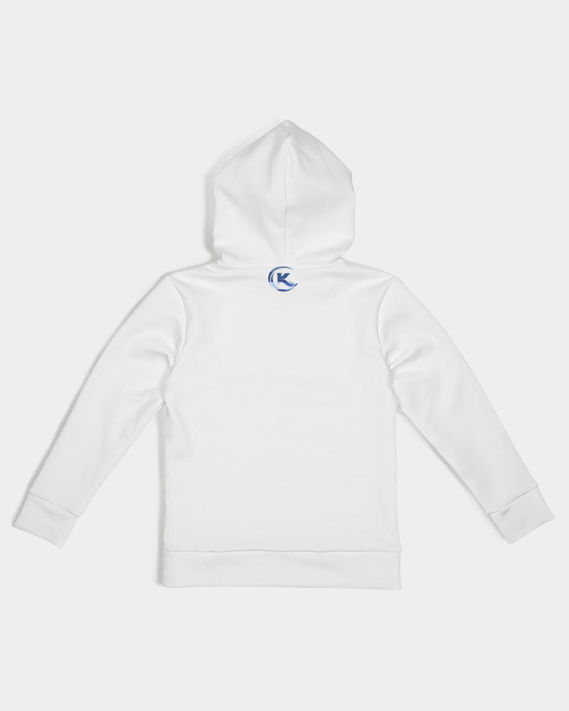 Exclusive Kadobe Abstract Blue Boxes Logo Kids Hoodie