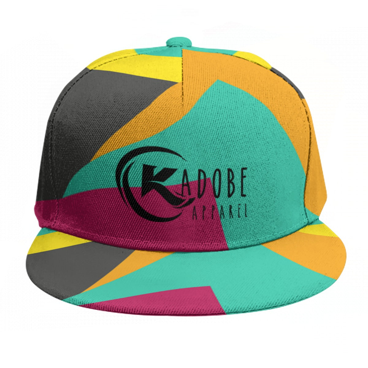 Exclusive Kadobe Modern Stripe Concept 2.0 Logo Baseball Cap With Flat Brim