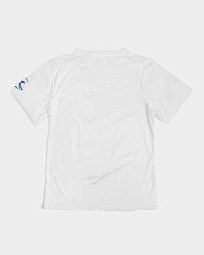 Exclusive Kadobe 2.0 Abstract Blue Boxes Logo Kids Tee