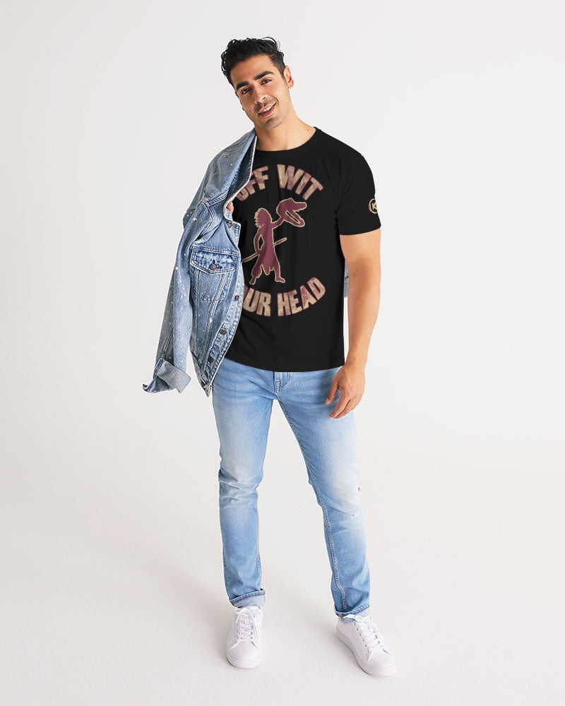 Kadobe Off Wit Your Head Black Short Sleeve Crew Neck T Shirt