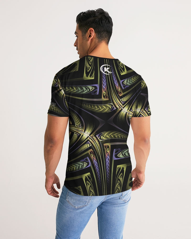 Kadobe Black & Gold Crew Neck Short Sleeve T Shirt