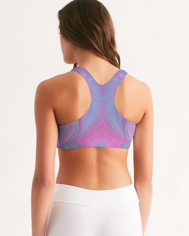 Kadobe Women Vibrant Vortex Seamless Sports Bra