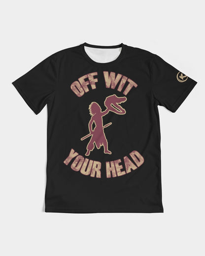 Kadobe Off Wit Your Head Black Short Sleeve Crew Neck T Shirt