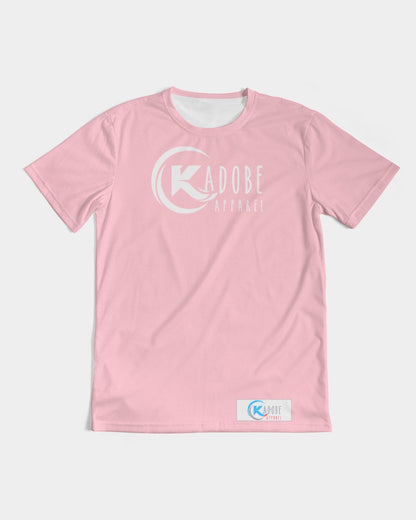 Kadobe Classic Pink Men Short Sleeve Crew Neck T-Shirt