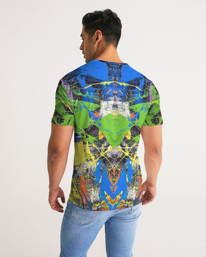 Kadobe Chromatic Haze Fusion Men’s Short Sleeve Crew Neck T-Shirt