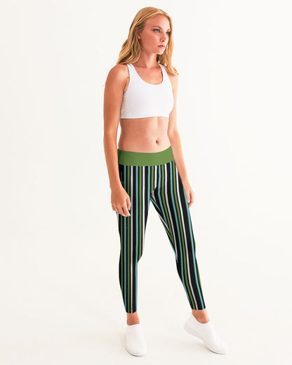 Kadobe Women Emerald Mirage Yoga Pants