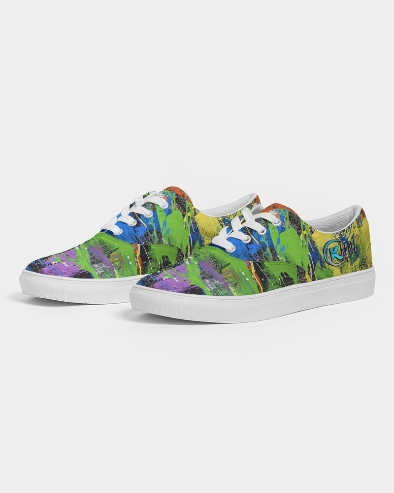 Kadobe Chromatic Haze Fusion Men’s Lace Up Canvas Shoe