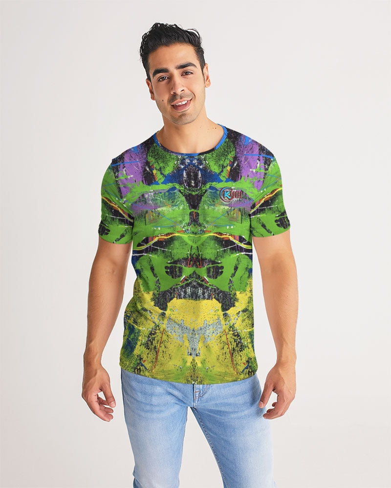 Kadobe Chromatic Haze Fusion Men’s Short Sleeve Crew Neck T-Shirt