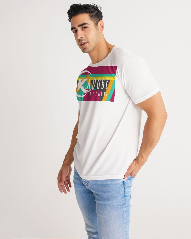 Exclusive Kadobe Modern Stripe Concept 2.0 Logo Short Sleeve Crew Neck T Shirt