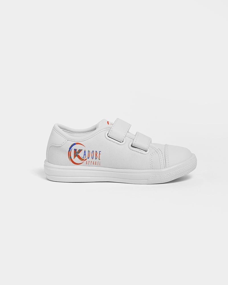 Exclusive Kadobe Orange Frenzy Logo Kids Velcro Sneaker