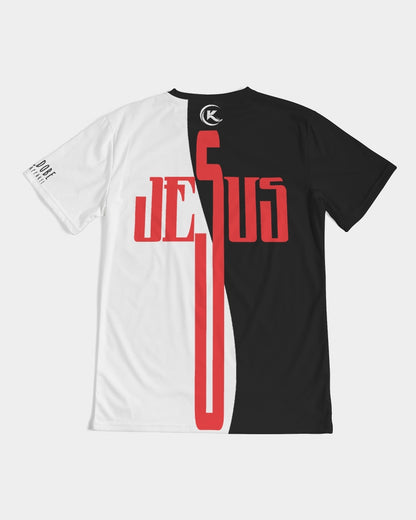 Kadobe I Live My Life On God Crew Neck Short Sleeve T Shirt