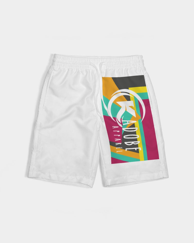 Exclusive Kadobe Modern Stripe Concept 2.0 Logo Boys Swim Trunk