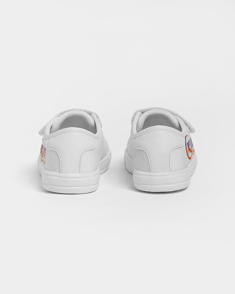 Exclusive Kadobe Orange Frenzy Logo Kids Velcro Sneaker