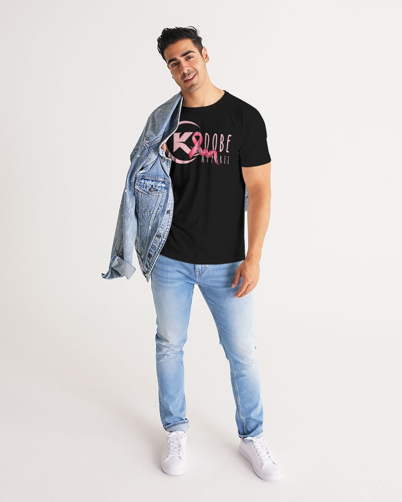 Exclusive Kadobe Breast Cancer Awareness Men’s Crew Neck Short Sleeve T-Shirt