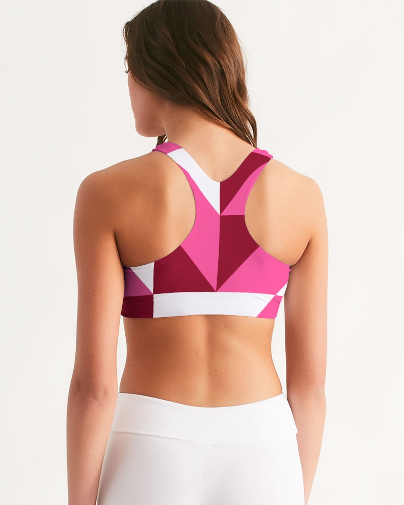 Kadobe Women Trippy Tapestry Seamless Sports Bra