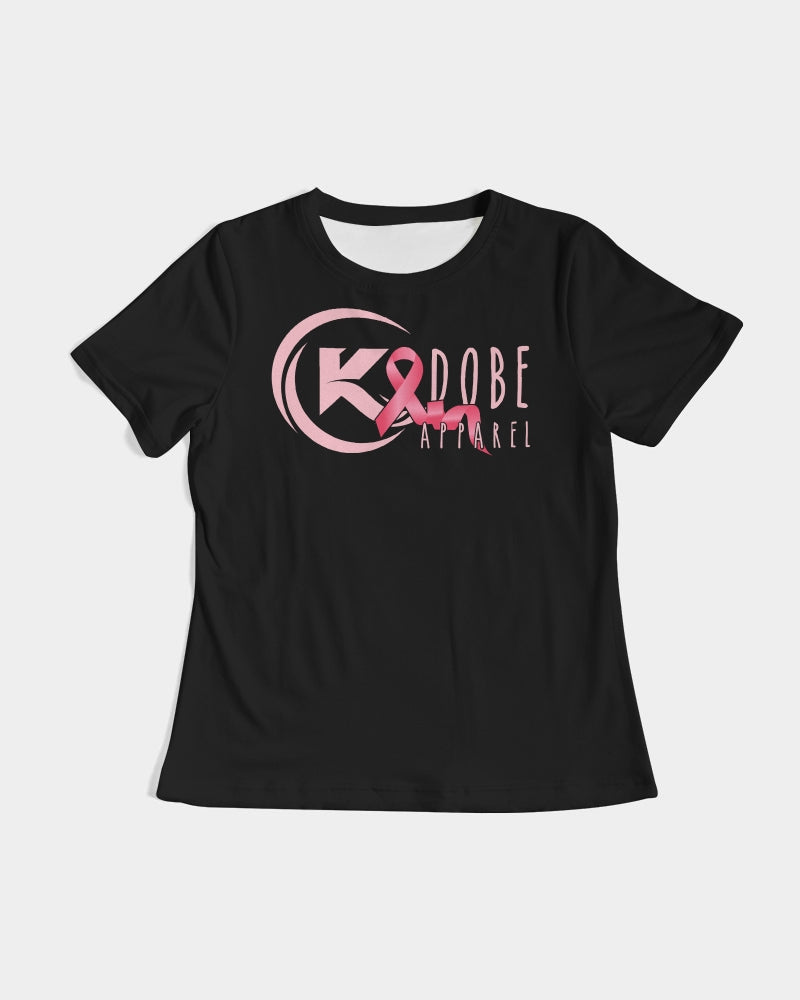Exclusive Kadobe Breast Cancer Awareness Women’s Crew Neck Short Sleeve T-Shirt