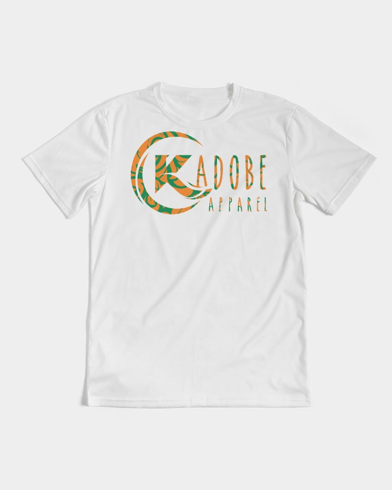 Exclusive Kadobe Orange & Green Jungle Blaze Short Sleeve Crew Neck T Shirt