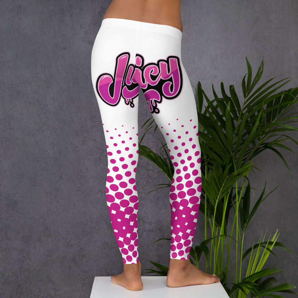 Juicy Leggings pink and white