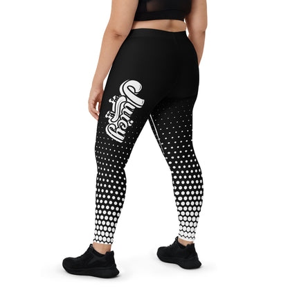 Black & White JUICY Leggings