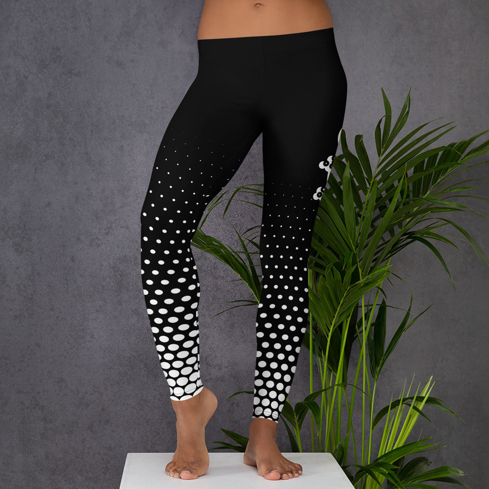 Black & White JUICY Leggings