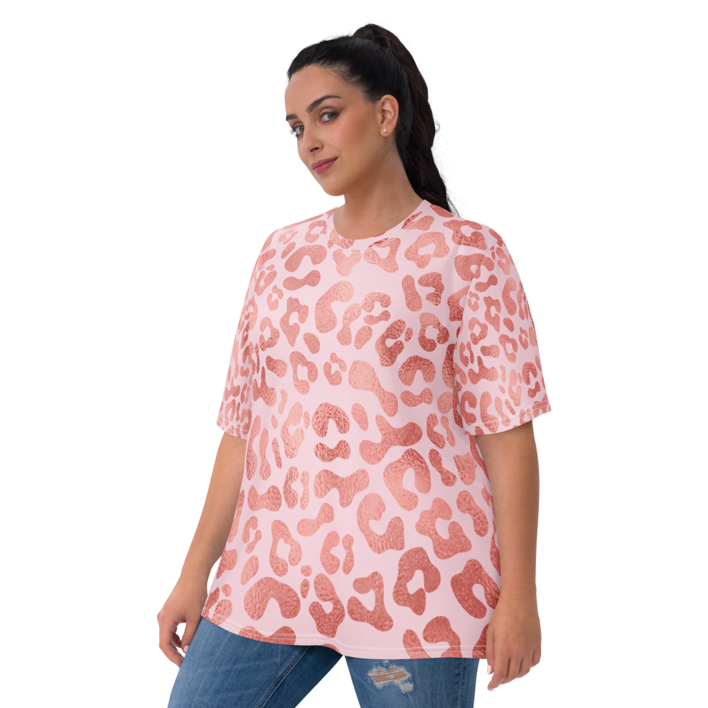 Leopard All-Over Print T-Shirt for Women