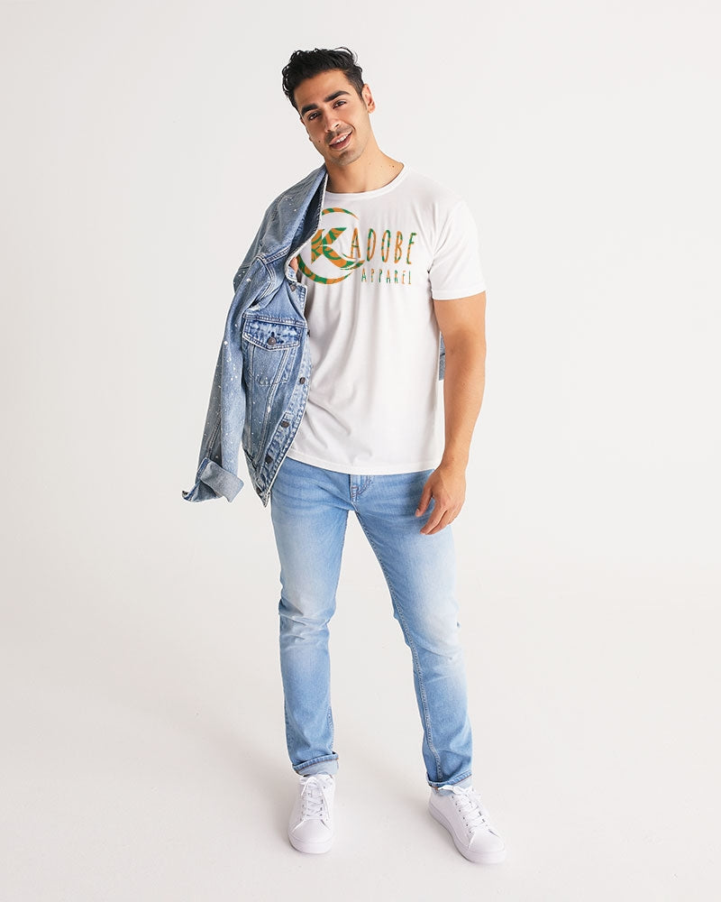 Exclusive Kadobe Orange & Green Jungle Blaze Short Sleeve Crew Neck T Shirt