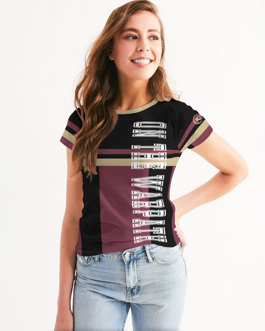 Kadobe On The War Path Women Crew Neck Short Sleeve T Shirt