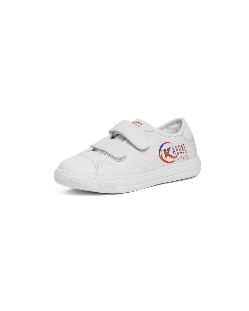 Exclusive Kadobe Orange Frenzy Logo Kids Velcro Sneaker