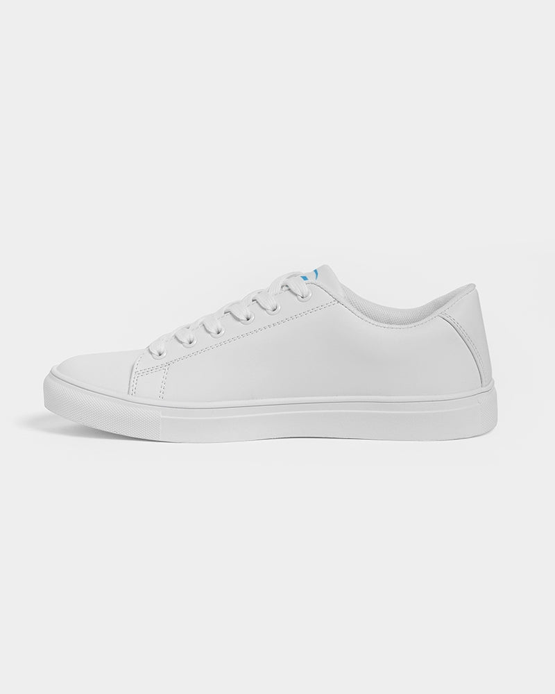 Kadobe Signature Classic White Men’s Faux-Leather Sneaker