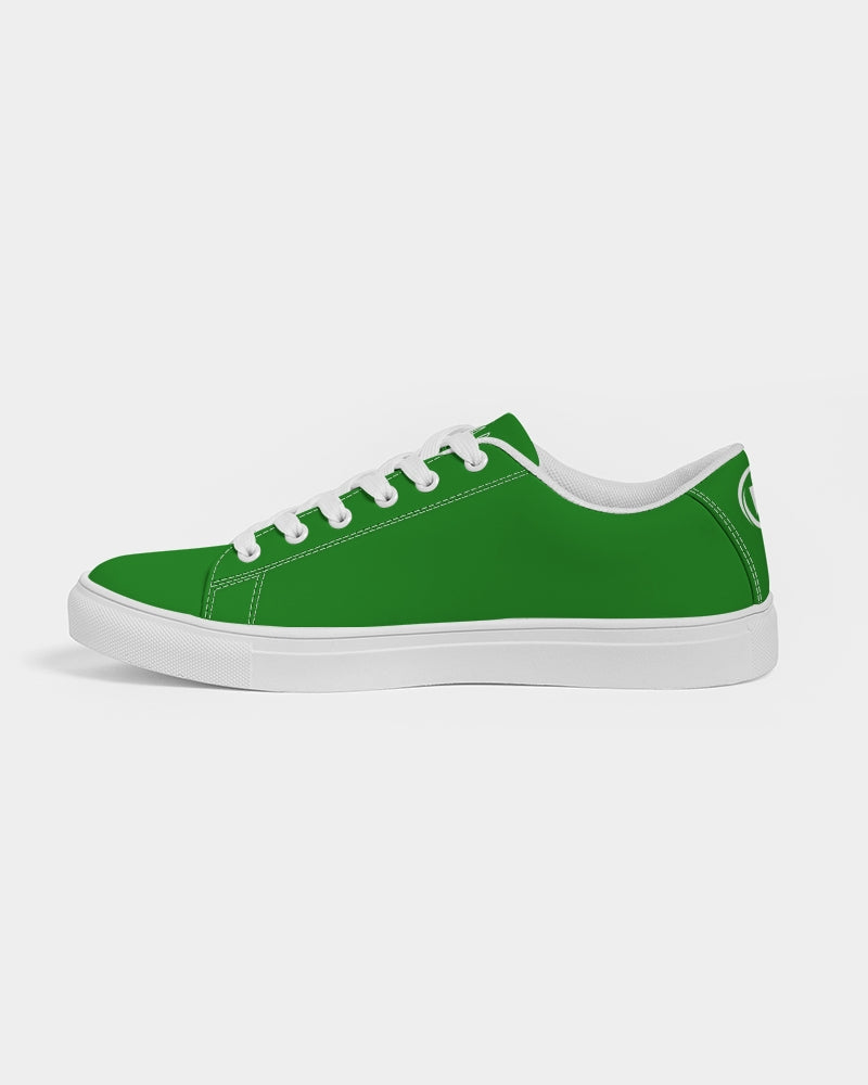 Kadobe Classic Green Women’s Faux-Leather Sneaker