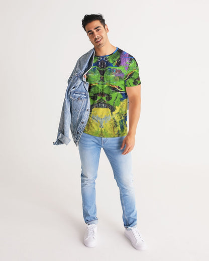 Kadobe Chromatic Haze Fusion Men’s Short Sleeve Crew Neck T-Shirt