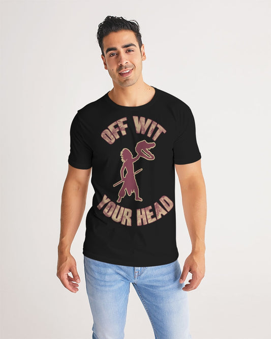 Kadobe Off Wit Your Head Black Short Sleeve Crew Neck T Shirt