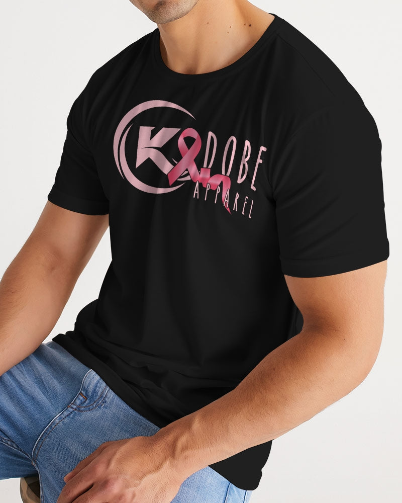 Exclusive Kadobe Breast Cancer Awareness Men’s Crew Neck Short Sleeve T-Shirt