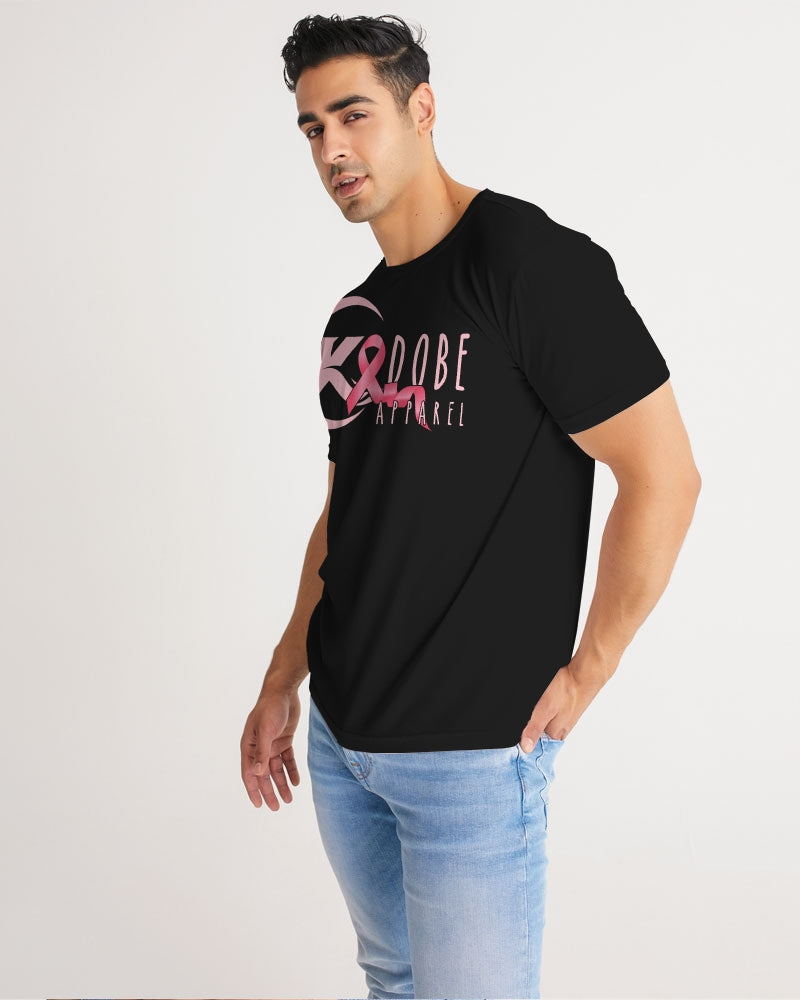 Exclusive Kadobe Breast Cancer Awareness Men’s Crew Neck Short Sleeve T-Shirt