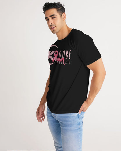 Exclusive Kadobe Breast Cancer Awareness Men’s Crew Neck Short Sleeve T-Shirt