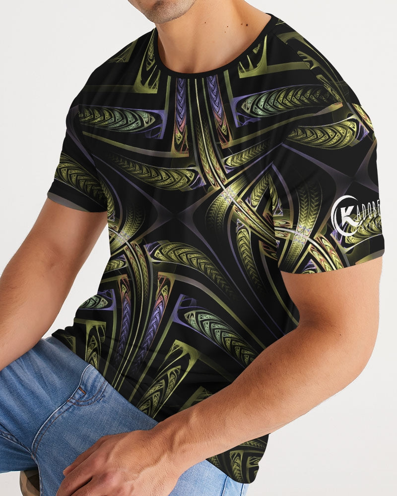 Kadobe Black & Gold Crew Neck Short Sleeve T Shirt