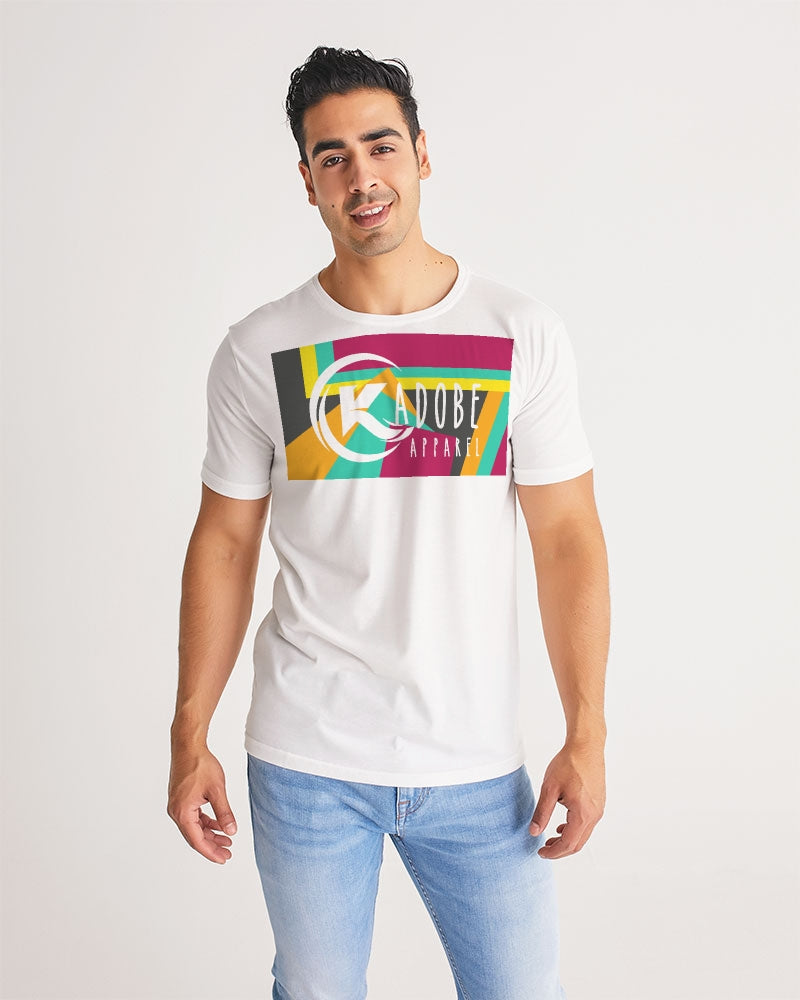 Exclusive Kadobe Modern Stripe Concept 2.0 Logo Short Sleeve Crew Neck T Shirt