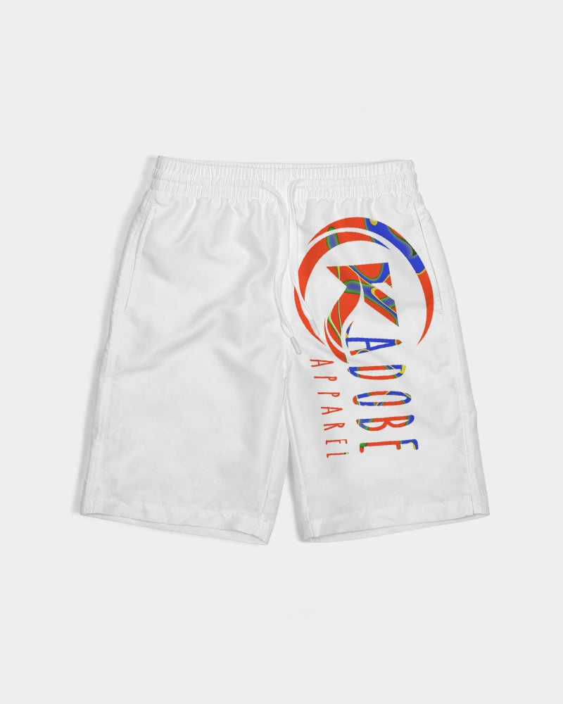 Exclusive Kadobe Orange Frenzy Logo Boys Swim Trunk
