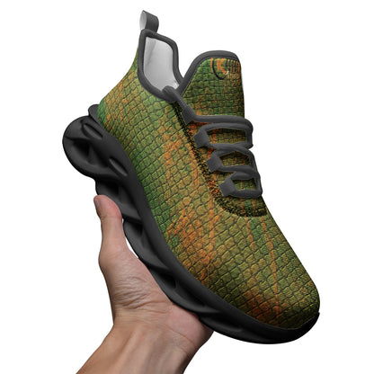 Kadobe Unisex Emerald Pit Viper Bounce Mesh Knit Sneakers