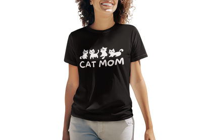 CAT MOM Women's T-Shirt | Cute Kitty Lover Tee