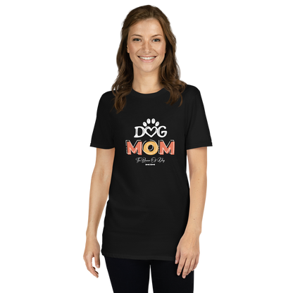 Short-Sleeve  Dog Mom Tee for Women