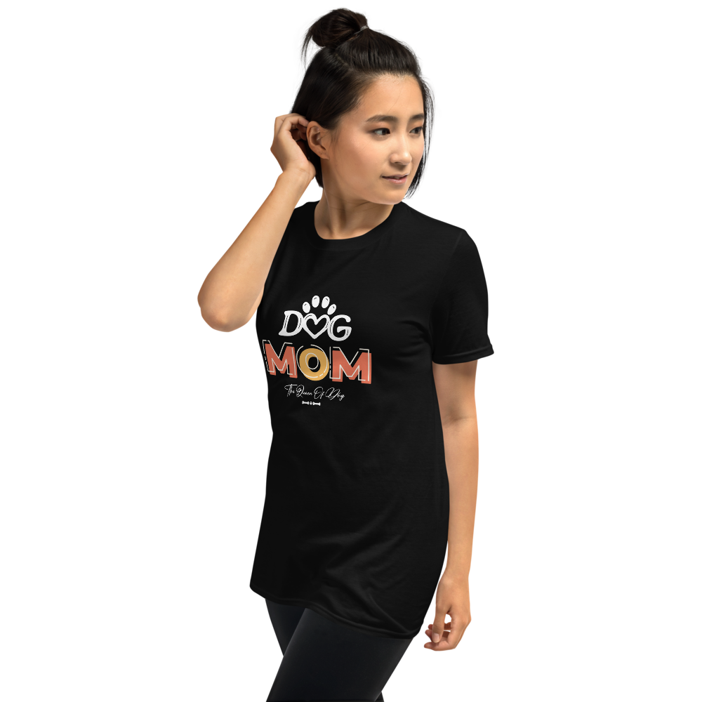 Short-Sleeve  Dog Mom Tee for Women