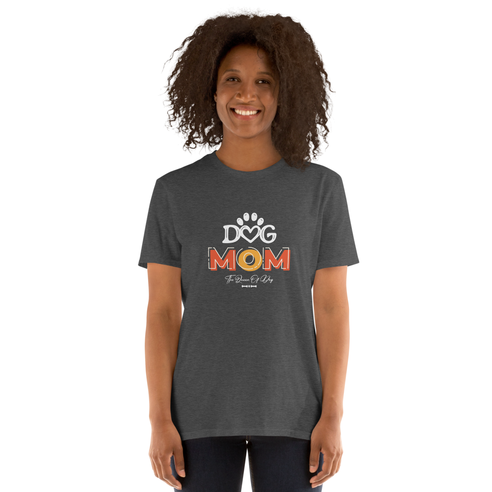 Short-Sleeve  Dog Mom Tee for Women