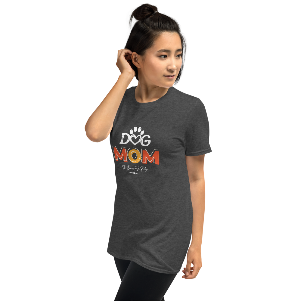 Short-Sleeve  Dog Mom Tee for Women