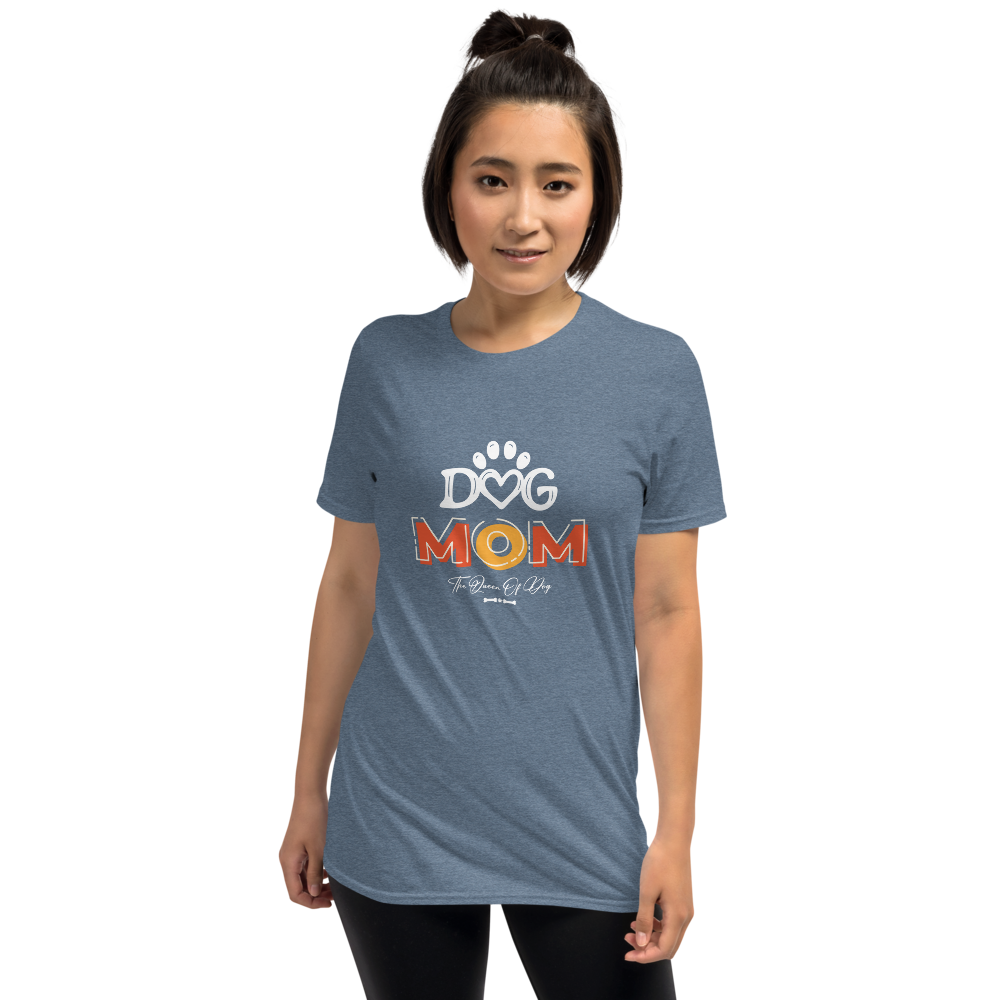 Short-Sleeve  Dog Mom Tee for Women