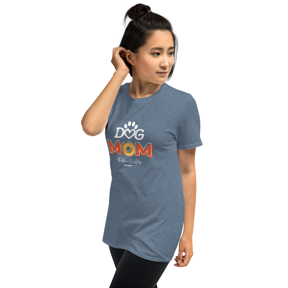 Short-Sleeve  Dog Mom Tee for Women